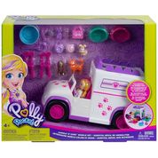 Boneca Polly Pocket Hospital Móvel dos Bichinhos - Mattel