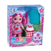 Boneca Baby Vem Brincar Confeiteira Cotiplas 2576