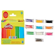 Massinha de Modelar Play-Doh - Kit com 10 Cores Básicas - Hasbro