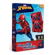 Jogo da Memória Marvel Homem-Aranha - 24 Pares - Toyster