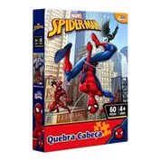 Puzzle Marvel Homem-Aranha - Quebra-Cabeça 60 peças - Toyster