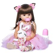 Boneca Bebê Reborn Realista Baby Star - Morena - BBR Toys