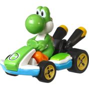 Carrinho Hot Wheels Yoshi Mario Kart - Mattel