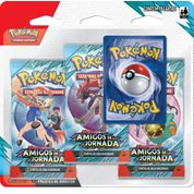 Blister Triplo Amigos de Jornada EV9 - 19 Cartas - Pokémon TCG - Copag