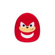 Pelúcia Squishmallows Knuckles Vermelho 20cm Oficial Sonic the Hedgehog – Original e Macio