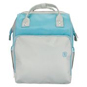 Mochila Maternidade Bicolor Masculino Pimpolho - Azul/Cinza