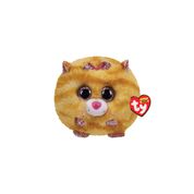 Bicho de Pelúcia Ty Beanie Balls Tabitha Gatinha Laranja Brilhante Antialérgica Original 49257