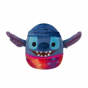 Bicho de Pelúcia Squishmallows Disney Stitch Sunny 3848 com Touca Original Antialérgico Licenciado