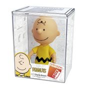 Boneco Colecionável Peanuts Charlie Brown Fandom Box Classic 14cm Vinil Original com Box