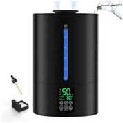 Umidificador 6 Litros: Ideal para Ambientes Grandes, Frio e Quente, Top Fill, Difusor de Óleos Essenciais, Silencioso,Coolfiqu