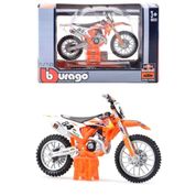Moto KTM 450 SX-F Factory Edition 2018 #84 - Motocross Red Bull - 1/18 - Bburago