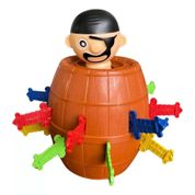 Jogo de Mesa Pula do Barril Pirata – Game Infantil Braskit