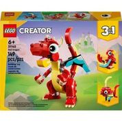 Lego Creator 3 em 1 Dragão Vermelho 149 pcs - 31145