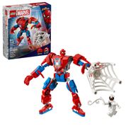 Lego Marvel Robô Do Homem Aranha Vs Anti-Venom 107 Peças - 76308