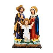 Sagrada Família 20cm - Enfeite Resina - Tudo em Caixa
