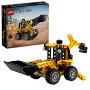 Lego Retroescavadeira Technic 104 Peças - 42197
