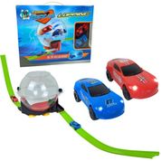 Pista De Corrida Globo Radical De Brinquedo Com 2 Carrinhos