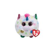 Bicho de Pelúcia Ty Beanie Balls Unicórnio Harmonie Colorido com Olhos Brilhantes e Toque Macio