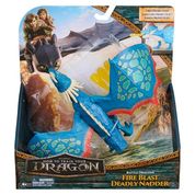 Como Treinar o Seu Dragão O Filme  -  Deadly Nadder Fire Blaster 25 Cm - Dispara Dardo - Sunny