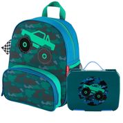MOCHILA INFANTIL E BENTO BOX SPARK STYLE CARRO TRUCK - SKIP HOP