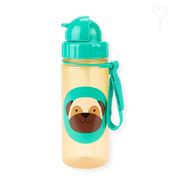 GARRAFA INFANTIL FLIP 384ML ZOO CACHORRO PUG - SKIP HOP