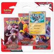 Pokémon TCG Blister Triplo Rivais Predestinados Zebstrika
