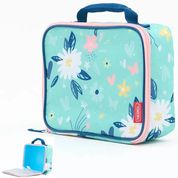 LANCHEIRA TERMICA C/ ALÇA INFANTIL JARDIM DAS FLORES - THERMOS