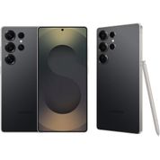 Smartphone Samsung Galaxy S25 Ultra Titânio Preto 512GB, Tela 6.9", 12GB RAM, AI Inteligência Artificial, IP68, S-Pen, Snapdragon 8 Elite e 4 Câmeras