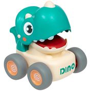 Carrinho Dino Com Fricção E Apito Verde Escuro Buba