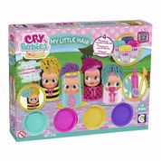 Kit Massinha de Modelar Cry Babies My Little Hair  - Cotiplas