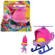Conjunto Troll e Helicóptero para Crianças de 3 Anos ou Mais, Imaginext DreamWorks