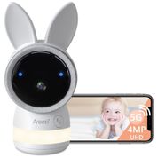 Babá Eletrônica Doméstica Arenti Baby, Monitor de Bebê com Aplicativo para Celular, WiFi 4MP 2,4G5G, Detecção de Movimento, Termo-Higrômetro,