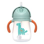 Copo Com Dispositivo Canudo Magic Dino -  Buba