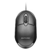 Mouse Óptico com Fio Usb Cor Preto