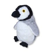 Pinguim de Pelúcia Realista 22cm Fizzy Toys – Filhote Fofo e Macio