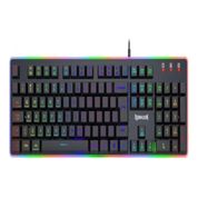 Teclado Gamer com Fio Qwerty Redragon K509 RGB Dyaus 2 Cor Preto