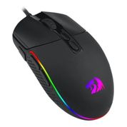 Mouse Gamer com Fio Redragon Invader M719-RGB 10000 Dpi Cor Preto