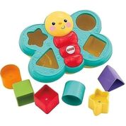 Borboleta Fisher-Price Encaixa Formas Cores Coordenação