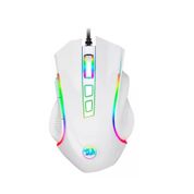 Mouse Gamer com Fio Usb 7200 dpi Óptico Led Rgb Cor Branco