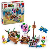 Super Mario Pacote Expansão Dori e o Naufrágio Lego 71432