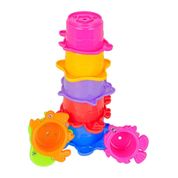 Copos De Empilhar Bichinhos Infantil Pimpolho Colorido