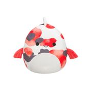 Bicho de Pelúcia Squishmallows Sunny 2860 Dandii Peixe Koi 20cm Original e Antialérgico