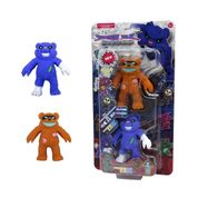 Kit 2 Bonecos Stretchapalz Evil Bear Mercurius e Lilitu com Areia Natural e Selo Inmetro