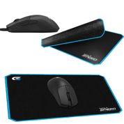 Kit Mouse Gamer K1NG 1K 12400DPI USB e Mouse Pad 320x240mm