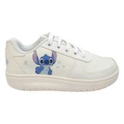 Tênis Infantil Danguinho Stitch Casual Branco