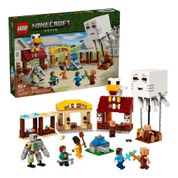 Minecraft O Ataque Do Balão Ghast À Vila Lego 21273