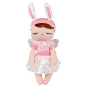 BONECA ANGELA ANGEL ROSA 33CM - METOO