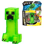 Boneco Elástico Minecraft Creeper Goo Jit Zu Sunny | Esticável, Licenciado e Perfeito para Brincar, Presentear ou Colecionar no Mundo Gamer
