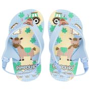 Sandália Praiana Baby Azul Cavalo Masculina Pimpolho