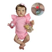 Bebê Reborn Boneca Menina Realista Tomar Banho
